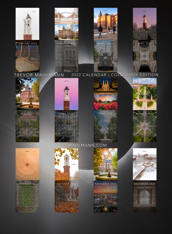 Trevor's 2022 Calendar | Collegiate Edition - Image 14