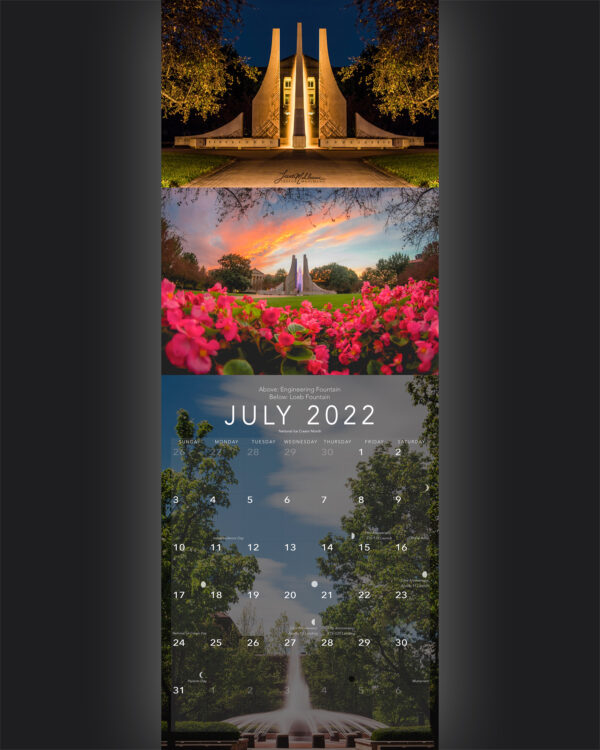Trevor's 2022 Calendar | Collegiate Edition - Image 8