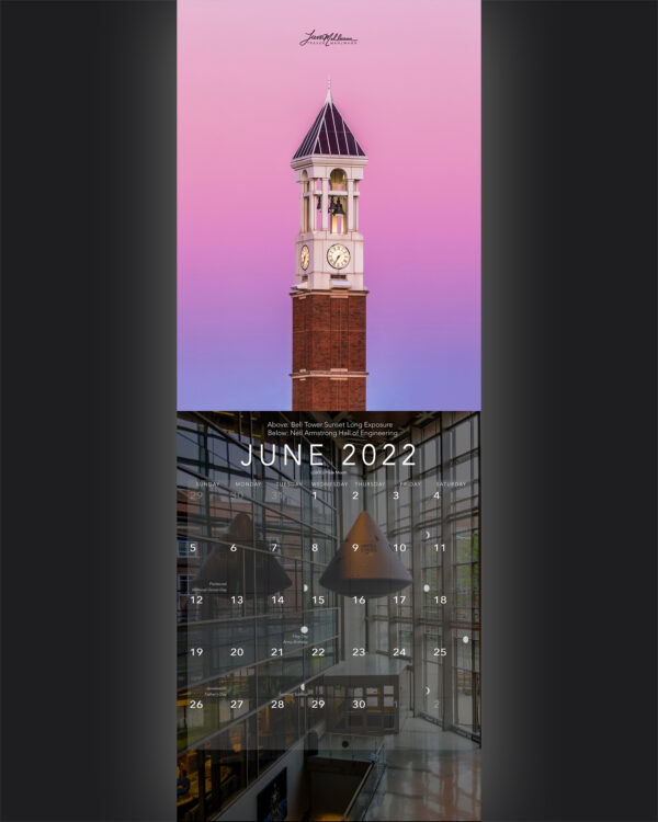 Trevor's 2022 Calendar | Collegiate Edition - Image 7