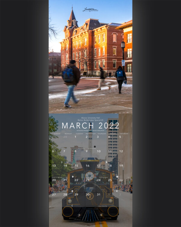 Trevor's 2022 Calendar | Collegiate Edition - Image 4