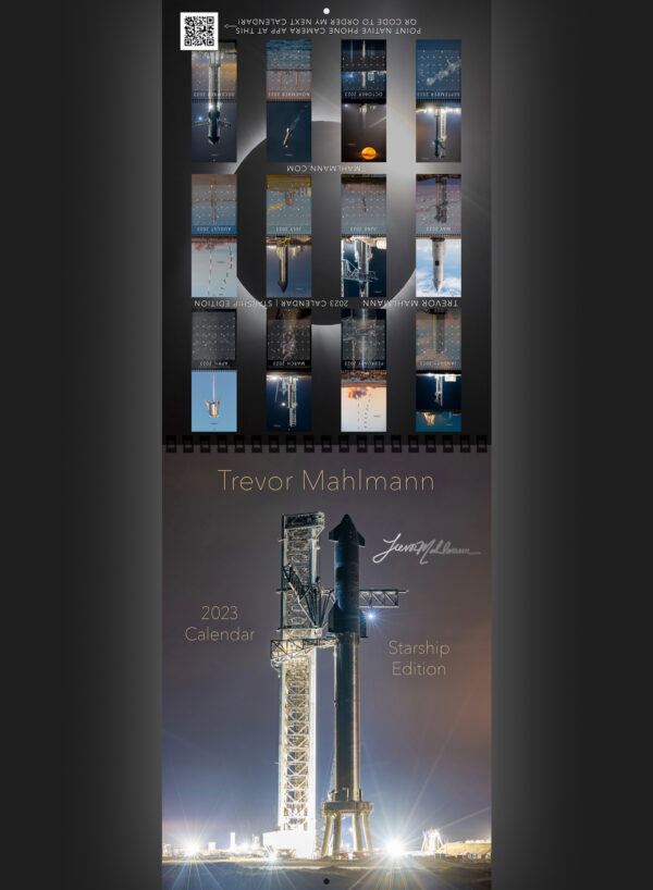 Trevor's 2023 Calendar | Starship Edition - Image 14