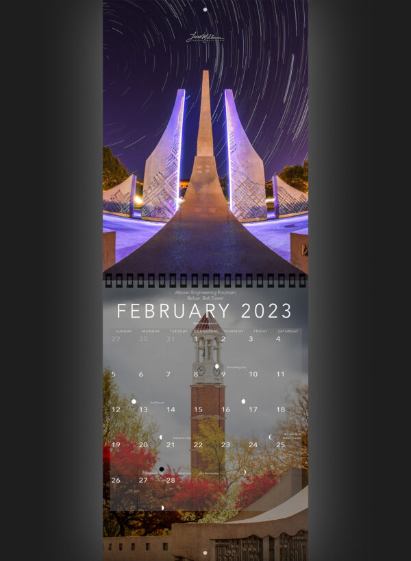 Trevor's 2023 Calendar | Collegiate Edition - Image 3