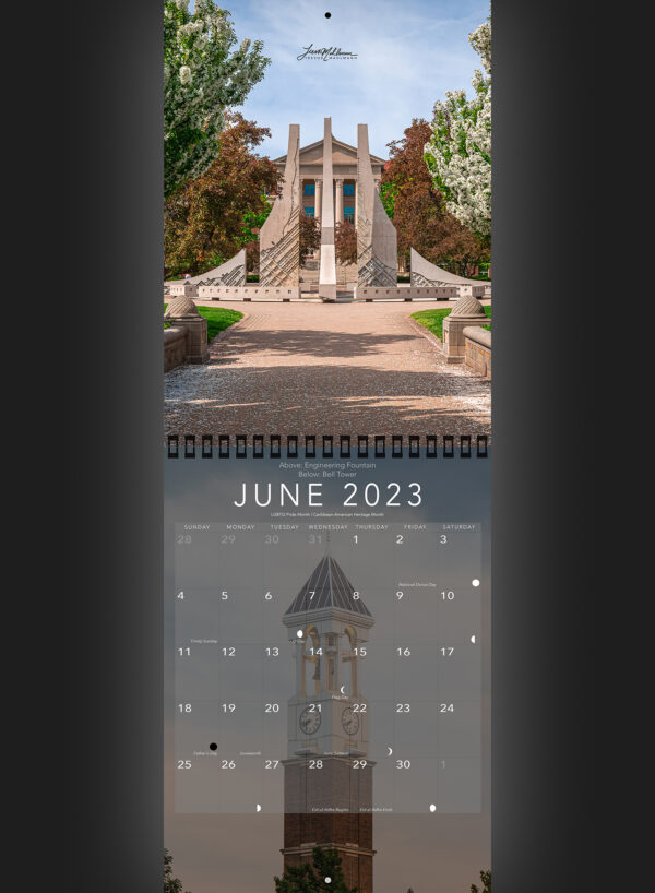 Trevor's 2023 Calendar | Collegiate Edition - Image 7
