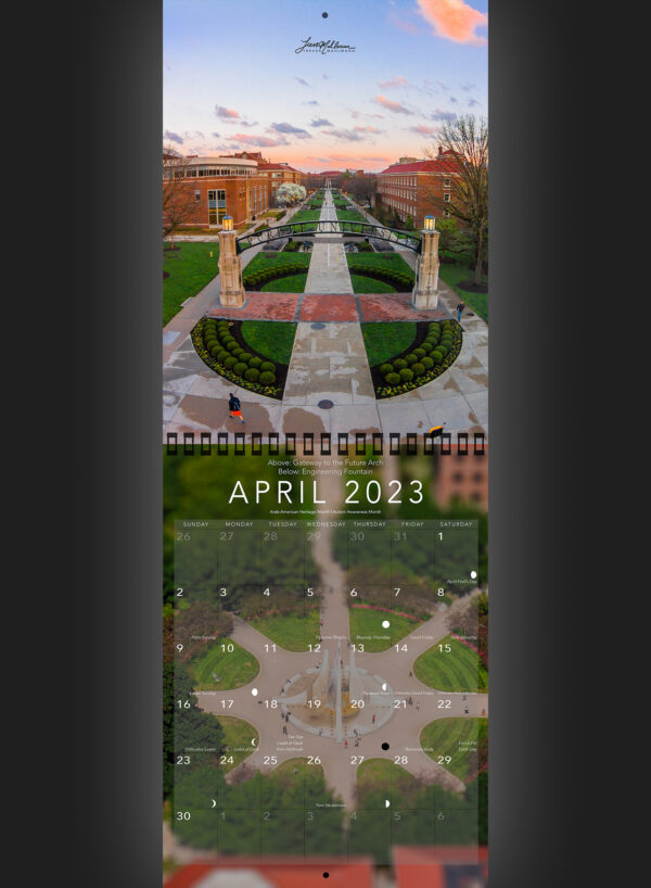Trevor's 2023 Calendar | Collegiate Edition - Image 5