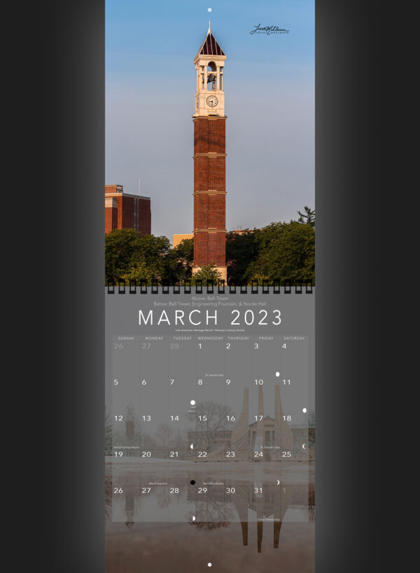 Trevor's 2023 Calendar | Collegiate Edition - Image 4