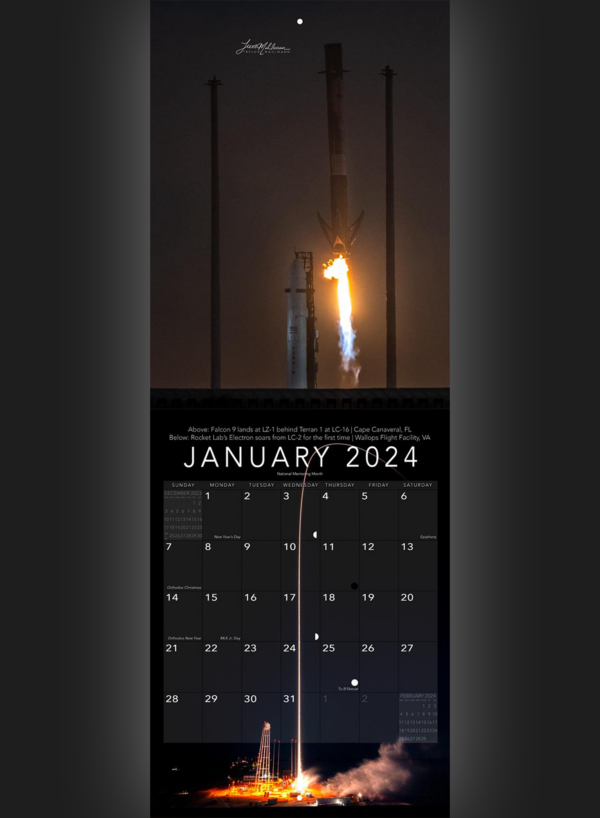 Trevor's 2024 Calendar | Portfolio Edition 1 - Image 2