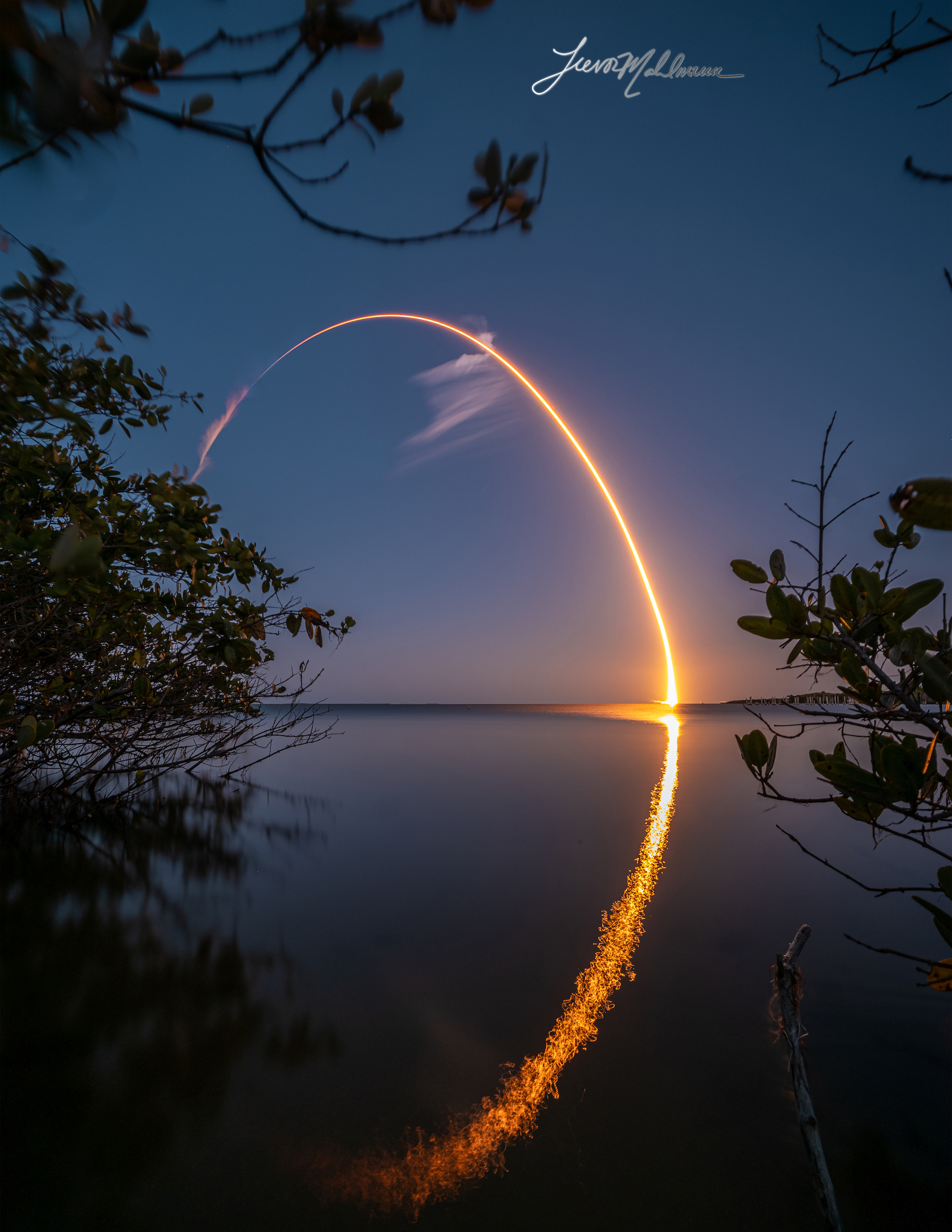 Falcon Heavy | 17" x 22" Print