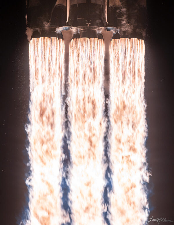 Falcon Heavy | 17" x 22" Print