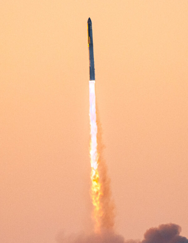 Starship Flight 2 | 17" x 22" Print | Scale - Image 2