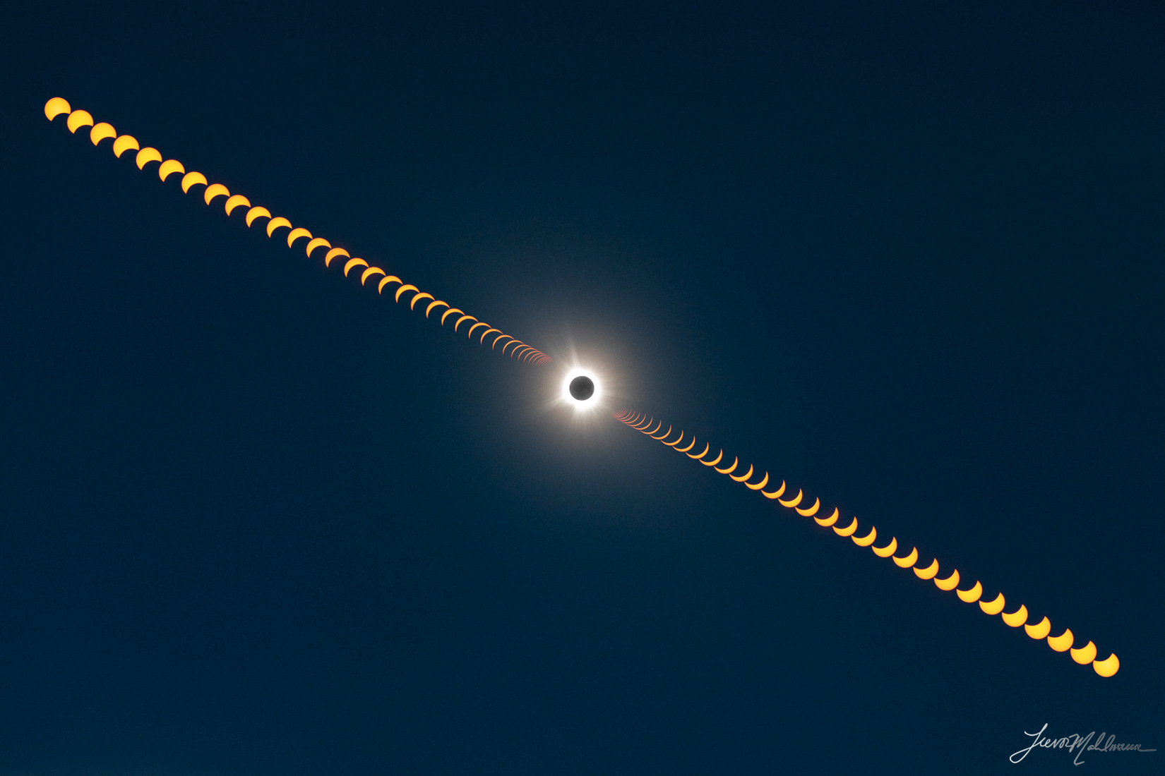 Solar Eclipse | 16"x24" Print | Progression