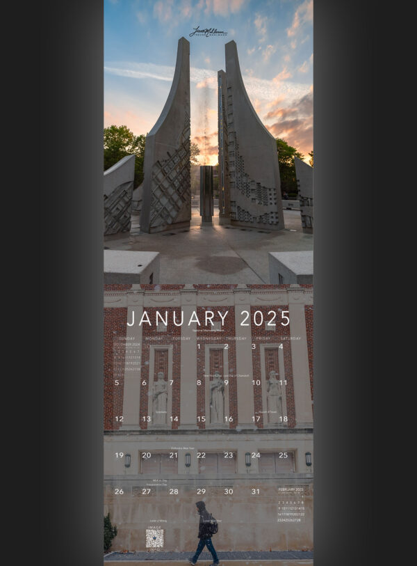 Trevor's 2025 Calendar Collegiate Edition - Image 2