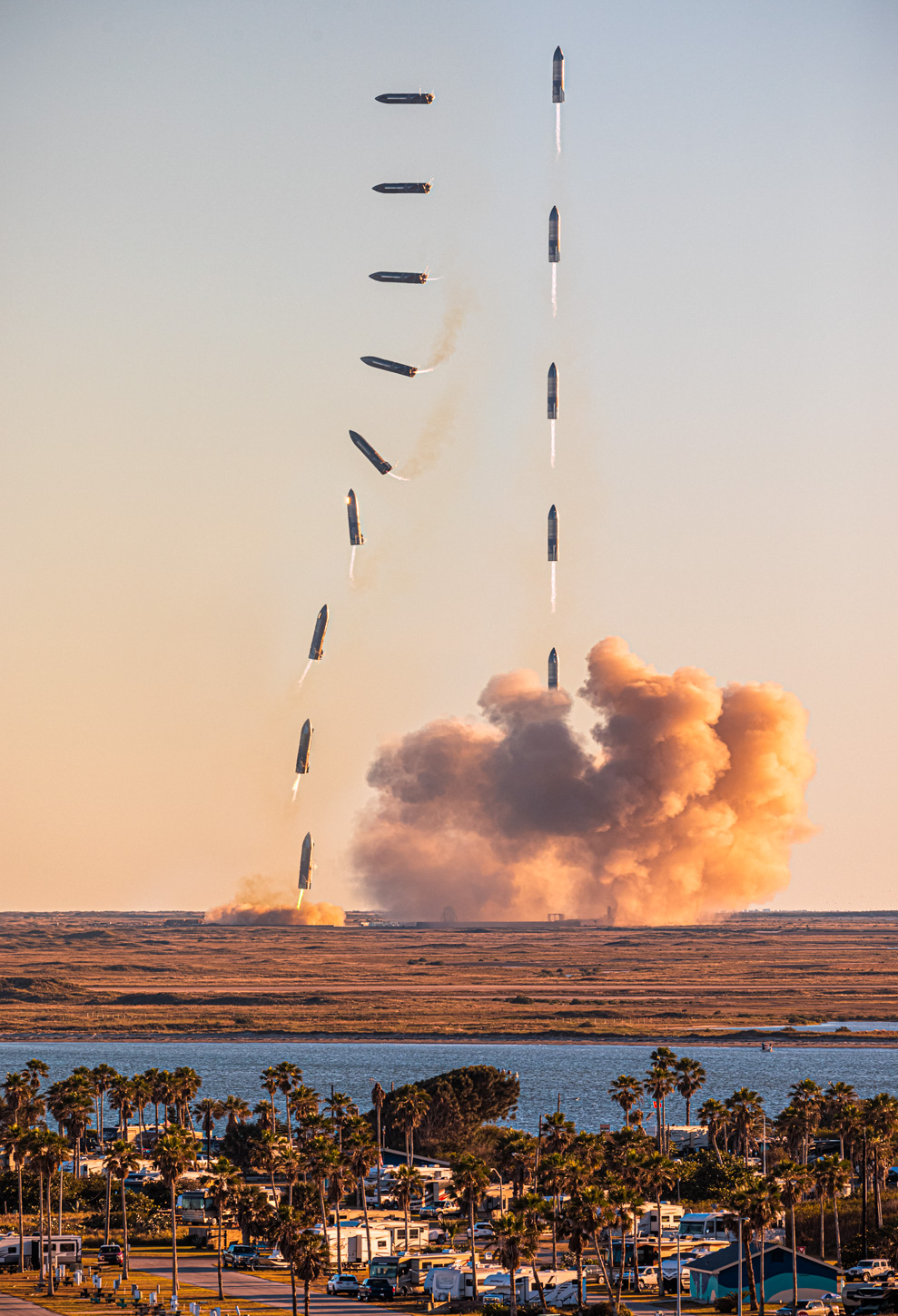 Print | Suborbital Stack | SN8 Test Flight