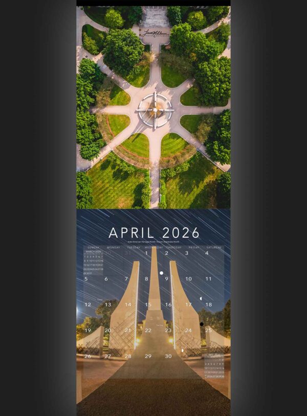 Trevor's 2026 Calendar: Collegiate Edition - Image 5