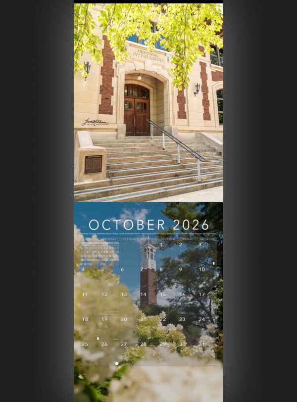 Trevor's 2026 Calendar: Collegiate Edition - Image 11